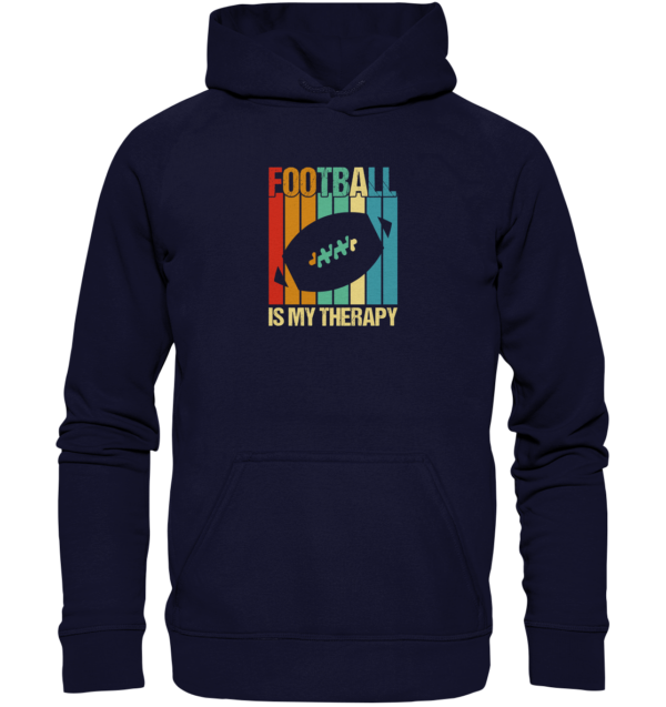 Football is my Therapy - Basic Unisex Hoodie - Amfoo Shop