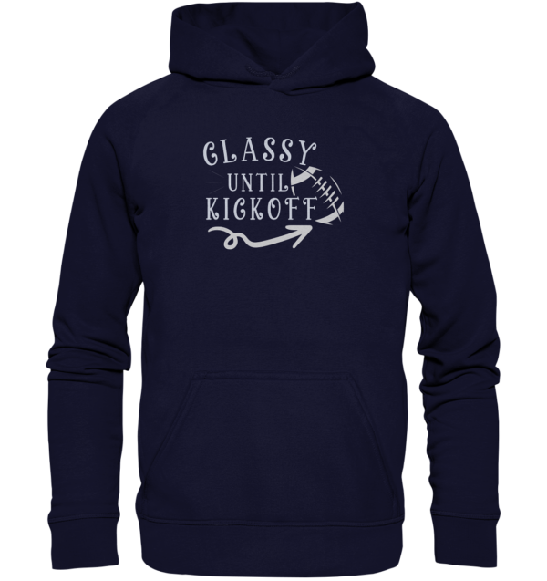 Glassy until Kick Off - Basic Unisex Hoodie - Amfoo Shop