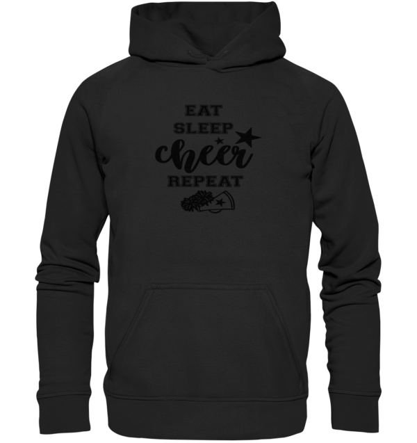 Eat Sleep Cheer Repeat - Basic Unisex Hoodie - Amfoo Shop