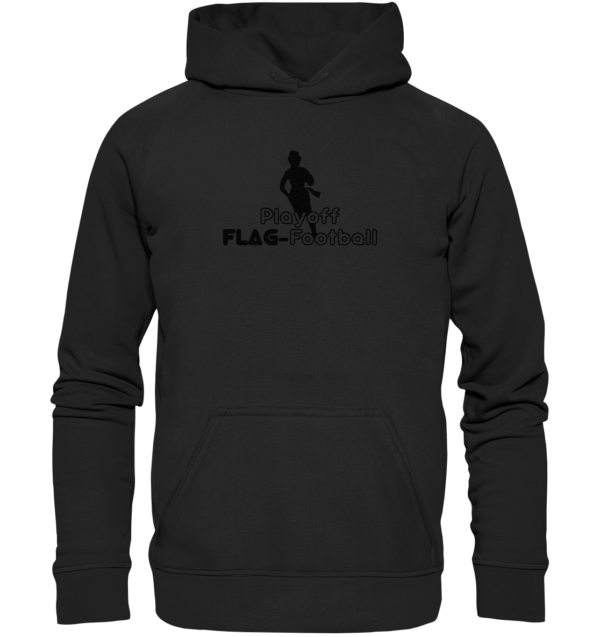 Playoff Flag Football Women black - Basic Unisex Hoodie - Amfoo Shop