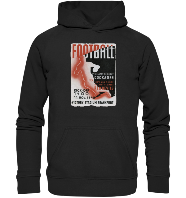 Red Devils Frankfurt 1945 - Basic Unisex Hoodie - Amfoo Shop