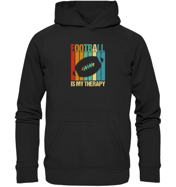 Football is my Therapy - Basic Unisex Hoodie - Amfoo Shop