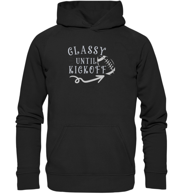 Glassy until Kick Off - Basic Unisex Hoodie - Amfoo Shop