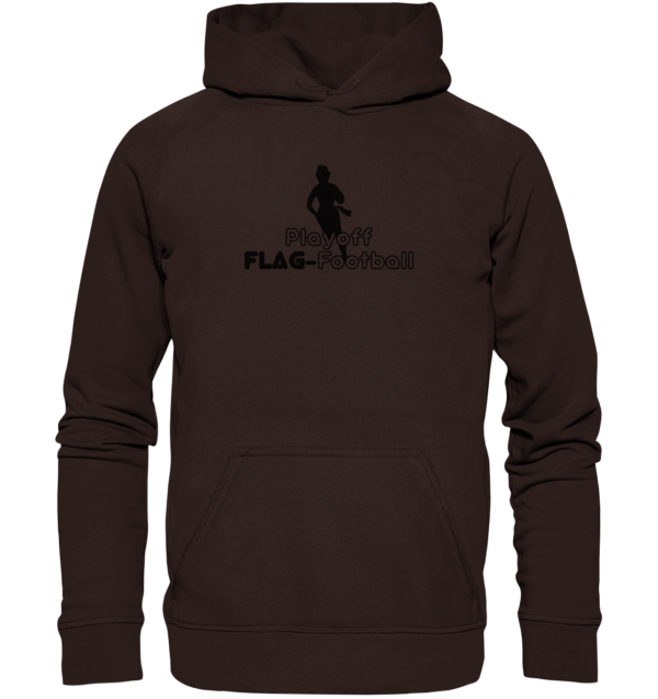 Playoff Flag Football Women black - Basic Unisex Hoodie - Amfoo Shop