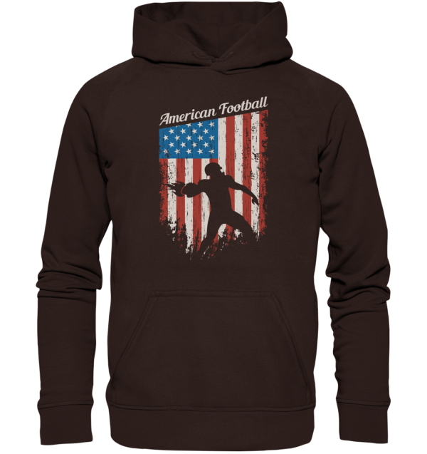 American Football Banner - Basic Unisex Hoodie - Amfoo Shop