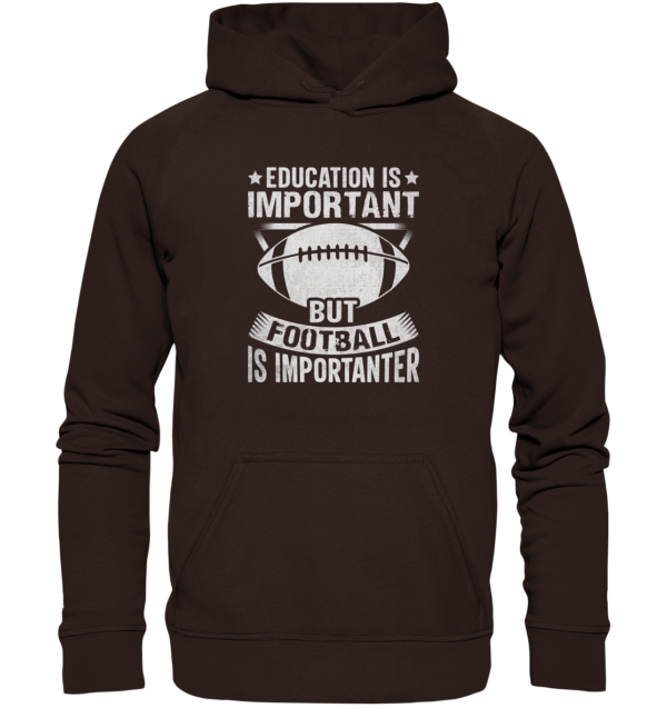 Football is importanter - Basic Unisex Hoodie - Amfoo Shop