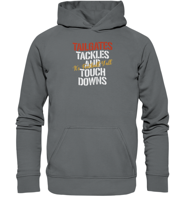 Tailgate Tackles - Basic Unisex Hoodie - Amfoo Shop