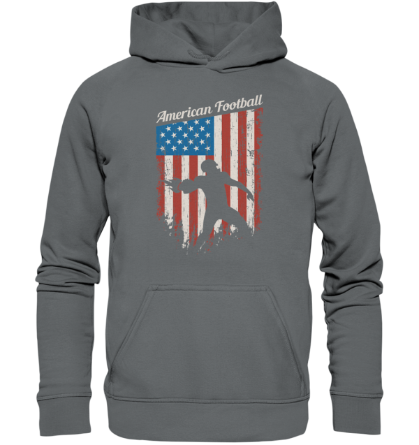 American Football Banner - Basic Unisex Hoodie - Amfoo Shop