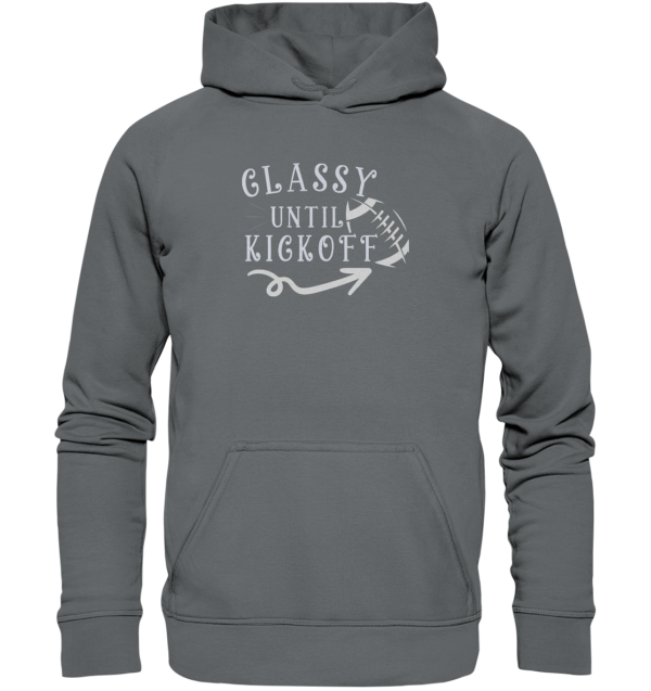 Glassy until Kick Off - Basic Unisex Hoodie - Amfoo Shop