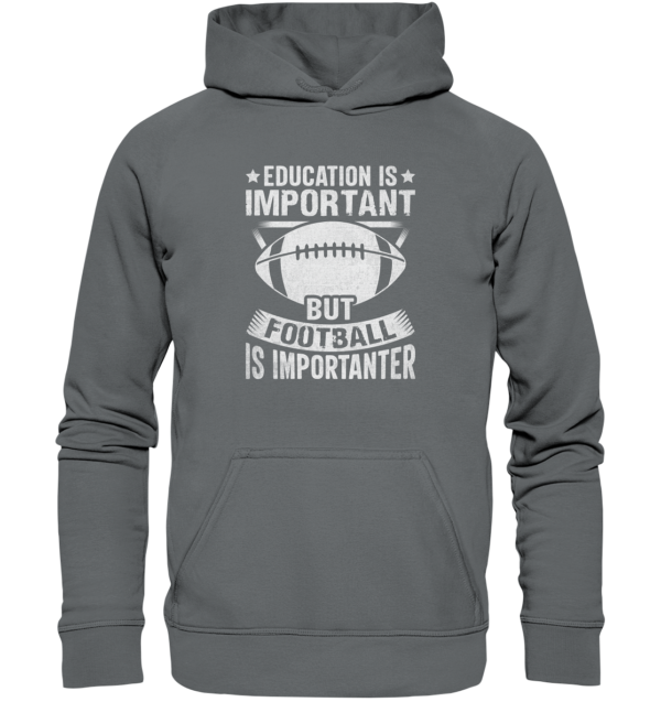 Football is importanter - Basic Unisex Hoodie - Amfoo Shop