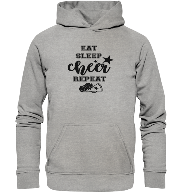 Eat Sleep Cheer Repeat - Basic Unisex Hoodie - Amfoo Shop