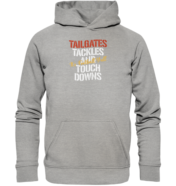 Tailgate Tackles - Basic Unisex Hoodie - Amfoo Shop