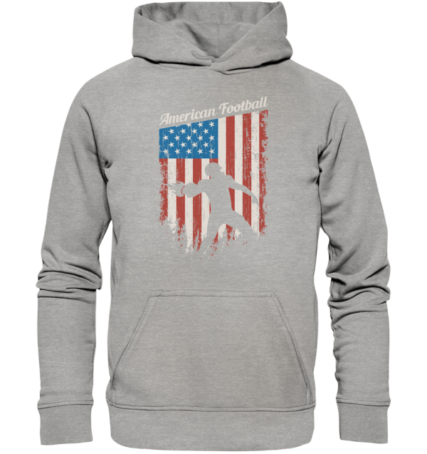 American Football Banner - Basic Unisex Hoodie - Amfoo Shop