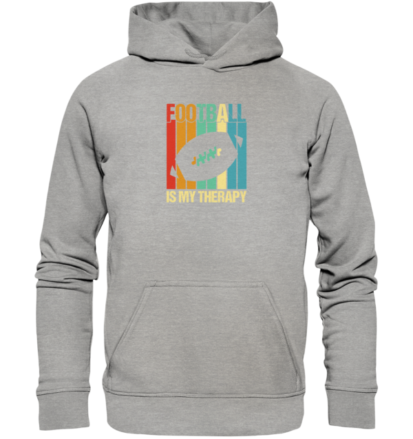 Football is my Therapy - Basic Unisex Hoodie - Amfoo Shop