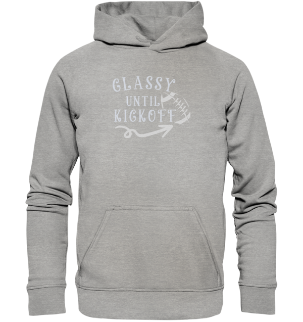 Glassy until Kick Off - Basic Unisex Hoodie - Amfoo Shop