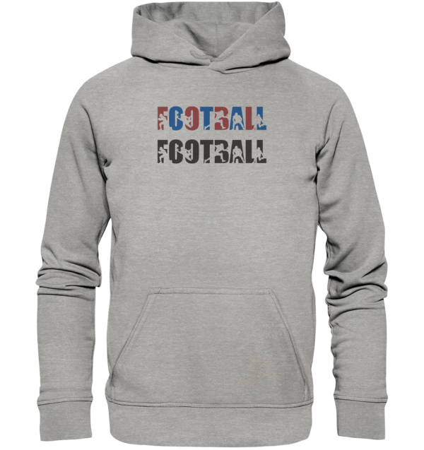 Football Silhouette - Basic Unisex Hoodie - Amfoo Shop