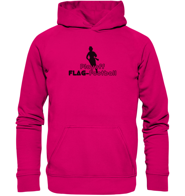 Playoff Flag Football Women black - Basic Unisex Hoodie - Amfoo Shop