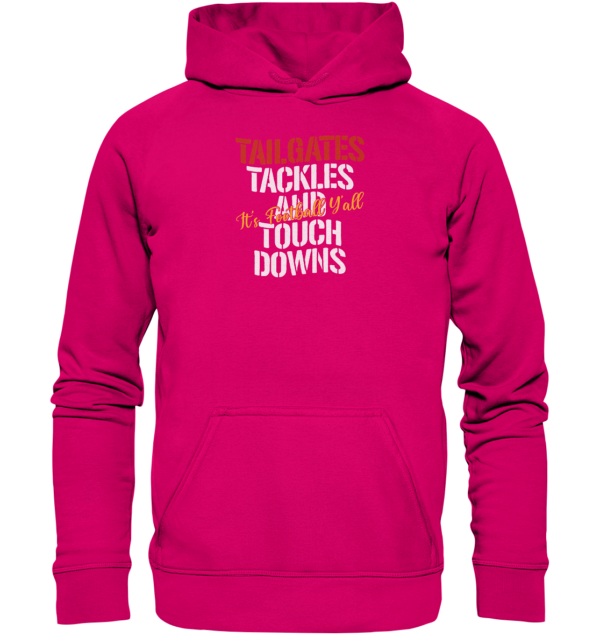 Tailgate Tackles - Basic Unisex Hoodie - Amfoo Shop