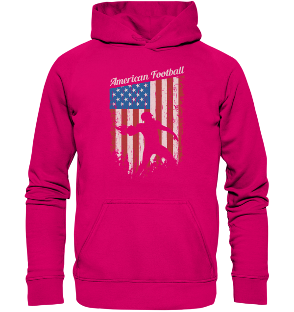 American Football Banner - Basic Unisex Hoodie - Amfoo Shop