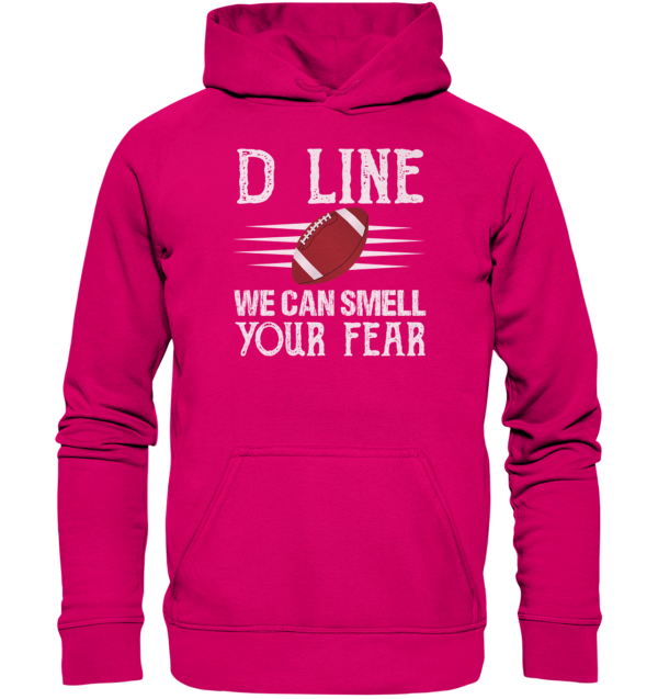 D-Line Fear - Basic Unisex Hoodie - Amfoo Shop