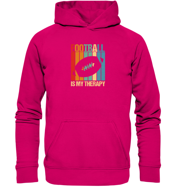 Football is my Therapy - Basic Unisex Hoodie - Amfoo Shop