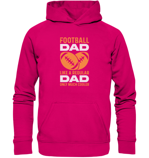 Football Dad Much Cooler - Basic Unisex Hoodie - Amfoo Shop