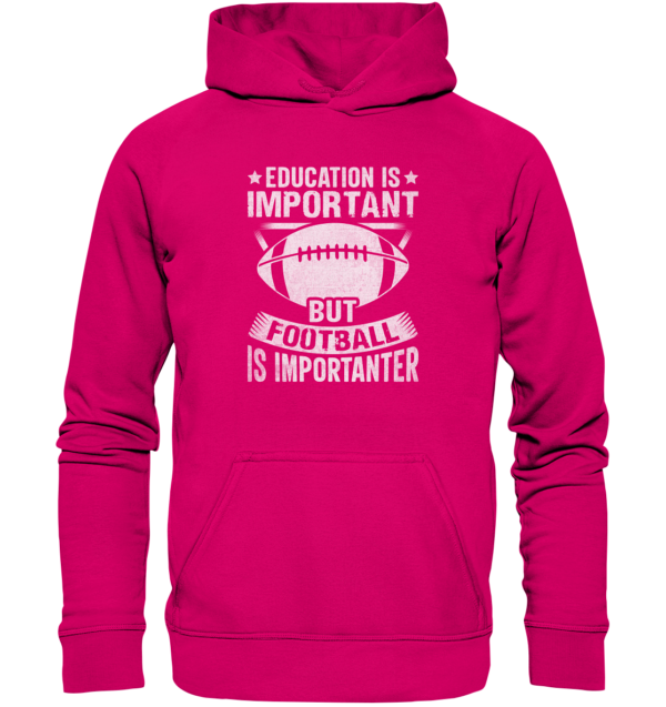 Football is importanter - Basic Unisex Hoodie - Amfoo Shop