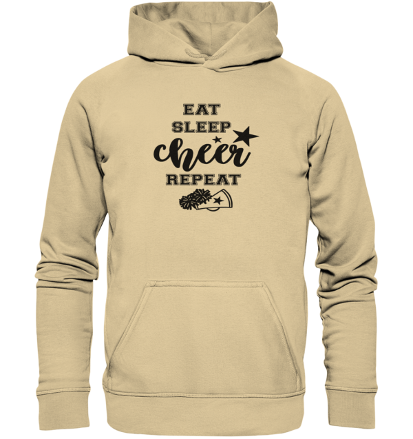 Eat Sleep Cheer Repeat - Basic Unisex Hoodie - Amfoo Shop