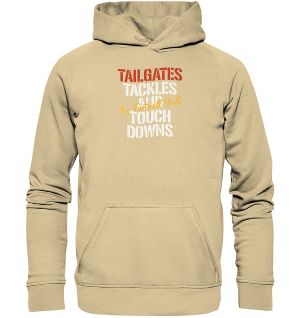 Tailgate Tackles - Basic Unisex Hoodie - Amfoo Shop