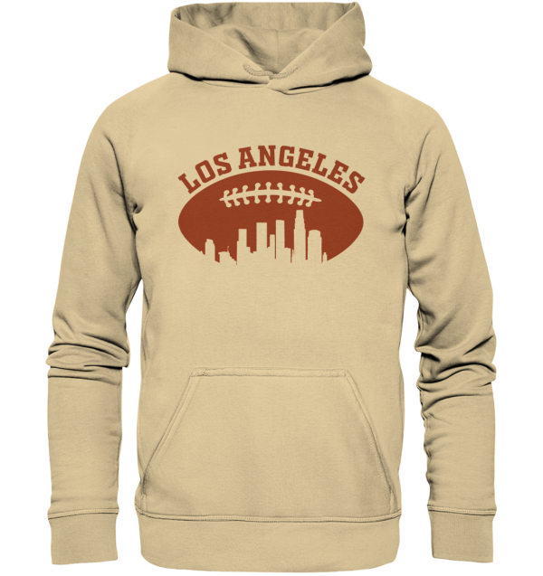 Los Angeles Football Silhouette - Basic Unisex Hoodie - Amfoo Shop