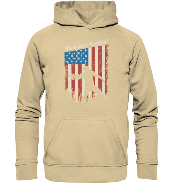 American Football Banner - Basic Unisex Hoodie - Amfoo Shop