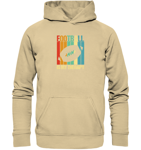 Football is my Therapy - Basic Unisex Hoodie - Amfoo Shop