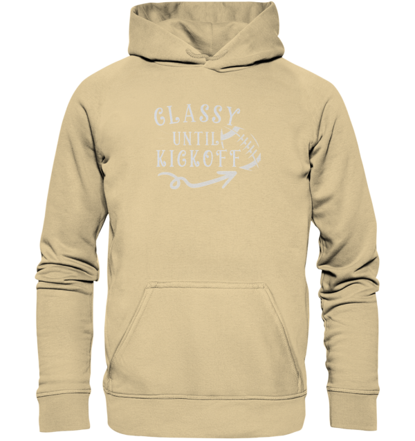 Glassy until Kick Off - Basic Unisex Hoodie - Amfoo Shop