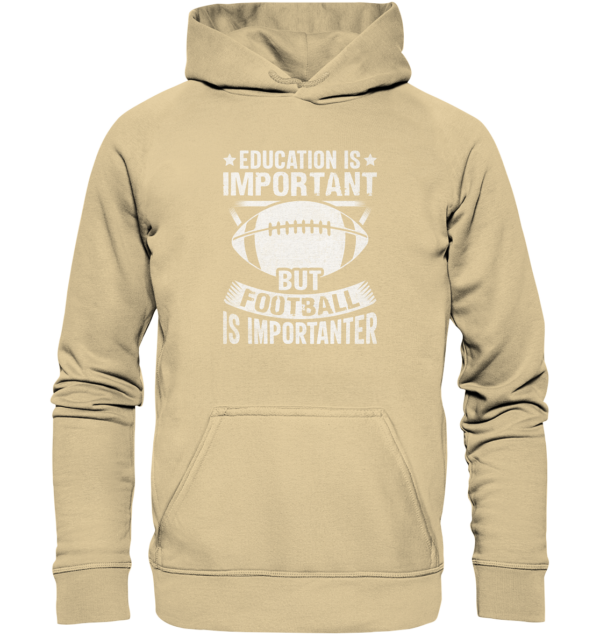 Football is importanter - Basic Unisex Hoodie - Amfoo Shop