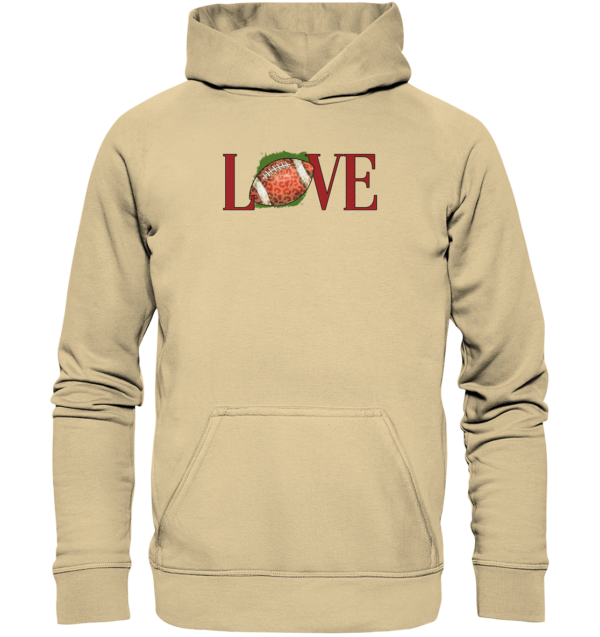 Football Love - Basic Unisex Hoodie - Amfoo Shop