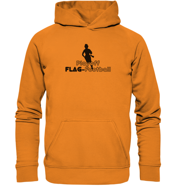 Playoff Flag Football Women black - Basic Unisex Hoodie - Amfoo Shop