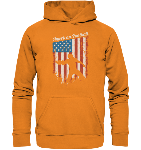 American Football Banner - Basic Unisex Hoodie - Amfoo Shop