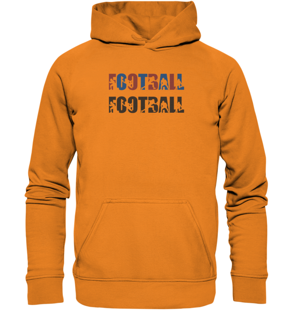 Football Silhouette - Basic Unisex Hoodie - Amfoo Shop