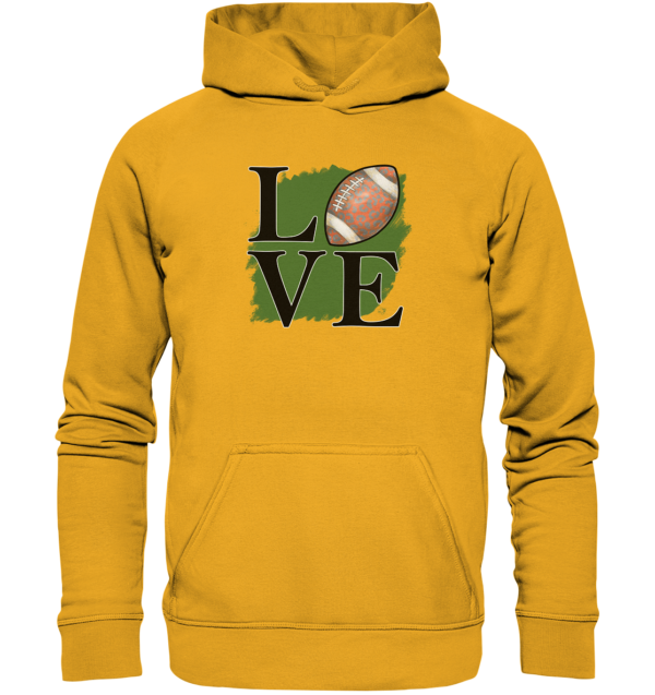 Football Love II - Basic Unisex Hoodie - Amfoo Shop