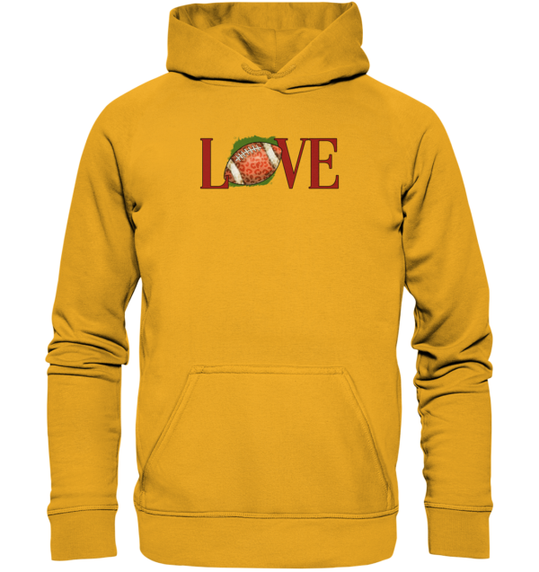 Football Love - Basic Unisex Hoodie - Amfoo Shop