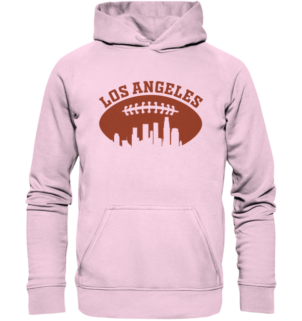 Los Angeles Football Silhouette - Basic Unisex Hoodie - Amfoo Shop