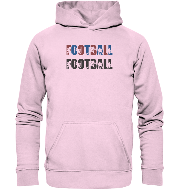 Football Silhouette - Basic Unisex Hoodie - Amfoo Shop