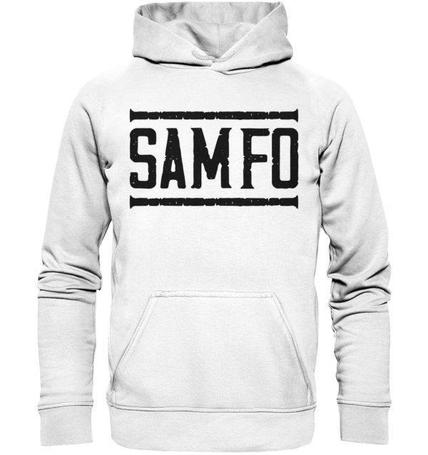 SAMFO black - Basic Unisex Hoodie - Amfoo Shop