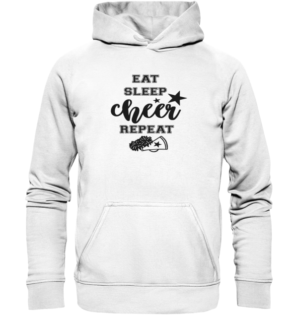 Eat Sleep Cheer Repeat - Basic Unisex Hoodie - Amfoo Shop