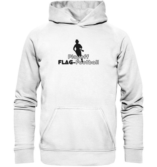 Playoff Flag Football Women black - Basic Unisex Hoodie - Amfoo Shop