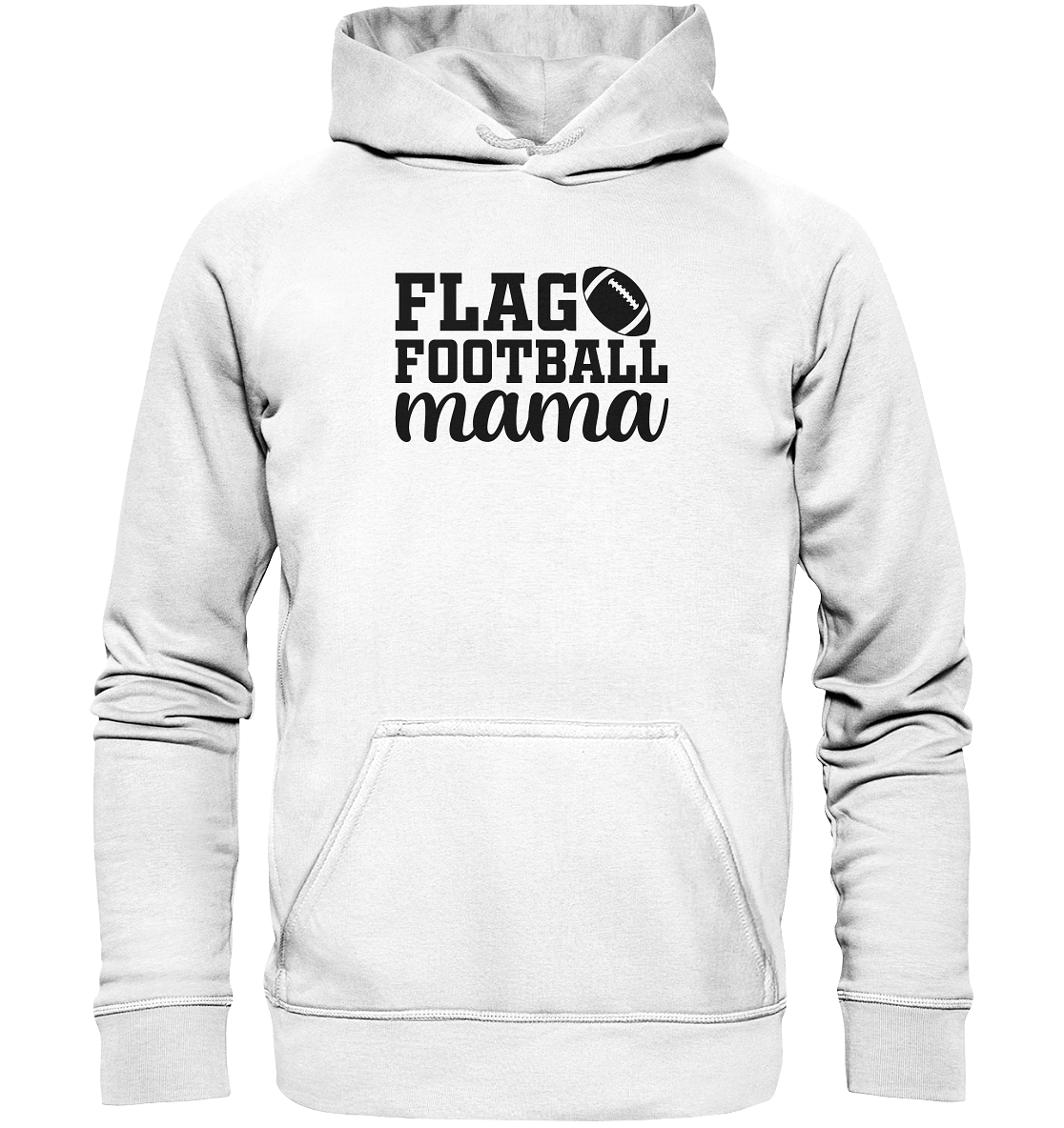 Flag Football Mama - Basic Unisex Hoodie - Amfoo Shop