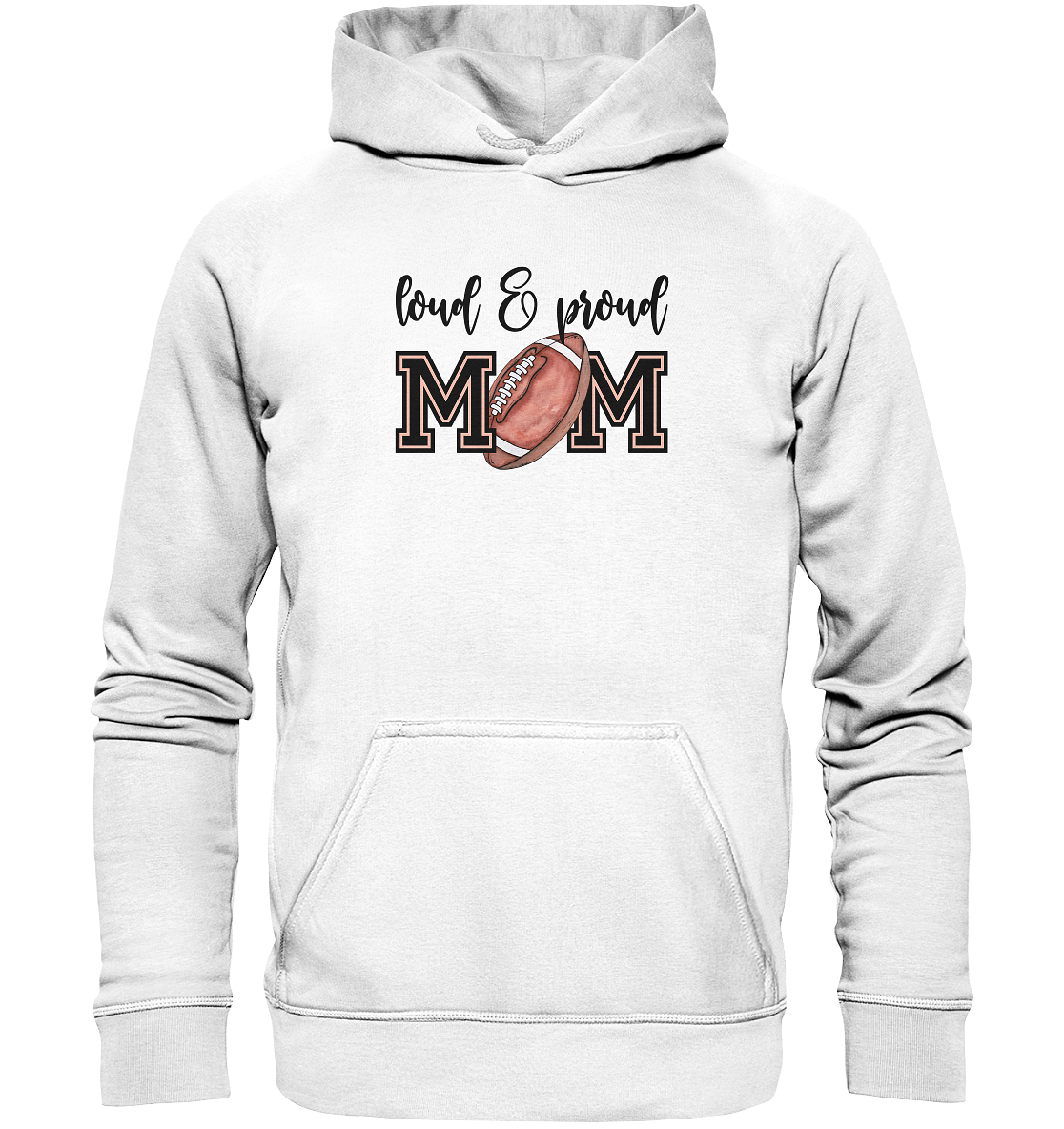 Loud & Proud Mom - Basic Unisex Hoodie - Amfoo Shop