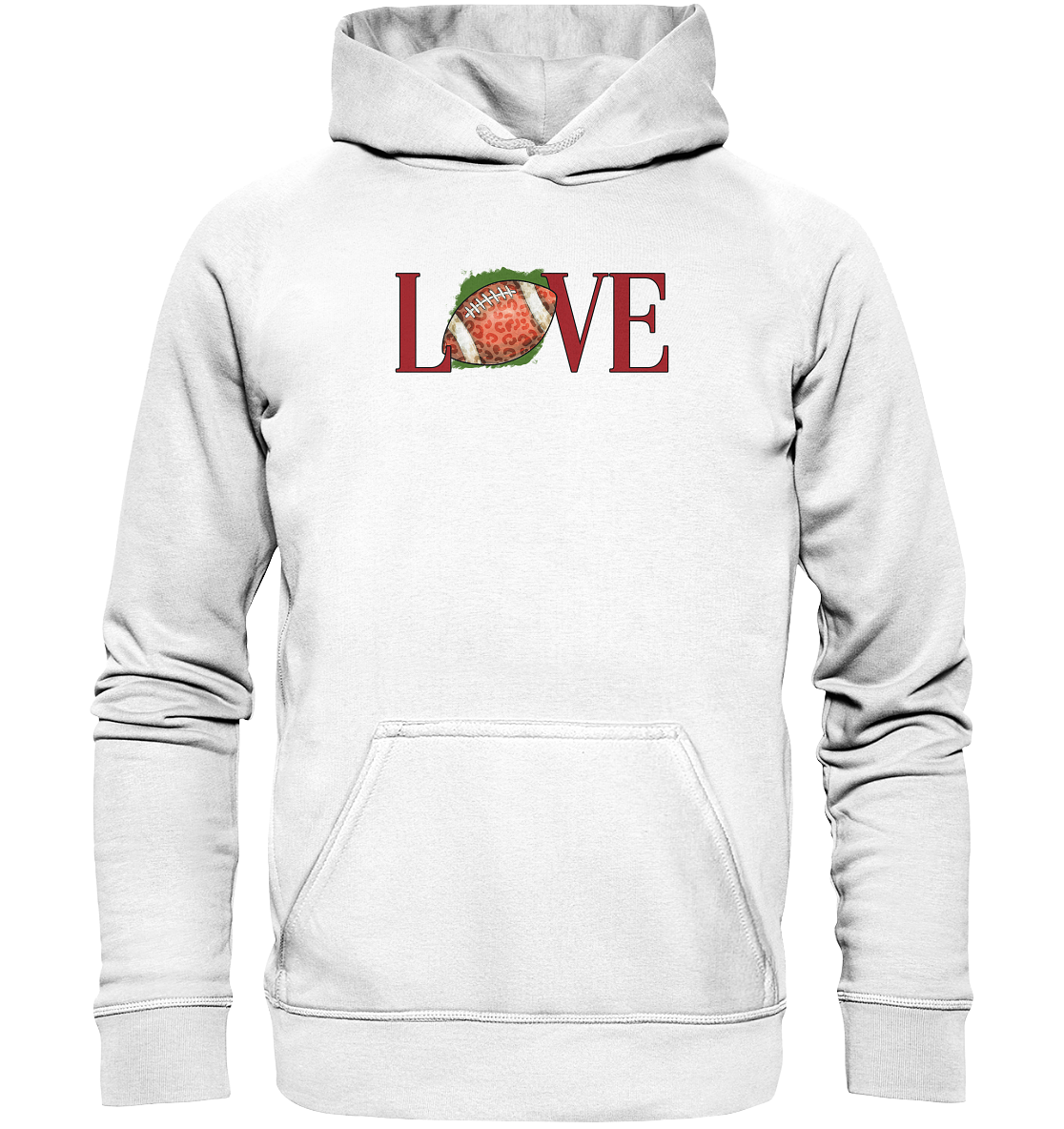 Football Love - Basic Unisex Hoodie - Amfoo Shop