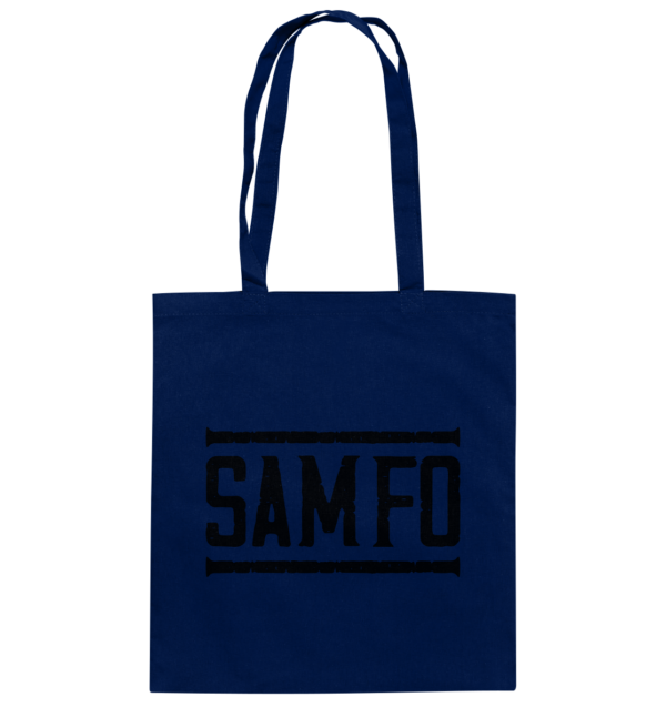 SAMFO black - Baumwolltasche - Amfoo Shop