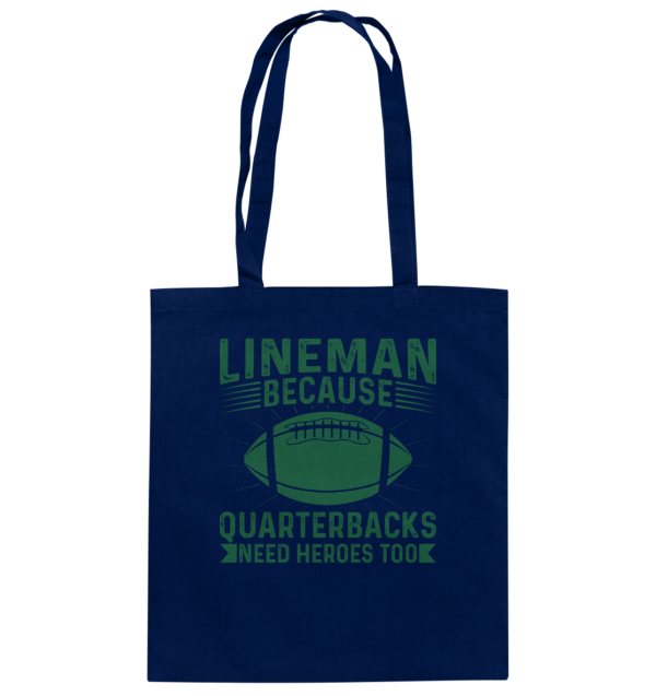 Lineman Heroes Green - Baumwolltasche - Amfoo Shop